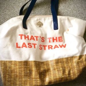 Kate Spade Purse Bag Last Straw